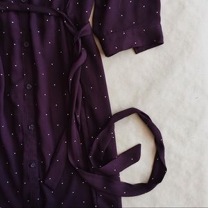 New York & Company Plum Dress